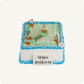 인형사각05 야구경기케이크